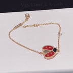 ¡®Twinkle jewelry¡¯LUCKY SPRING 1 MOTIF PINK GOLD BRACELET