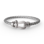 ¡®Twinkle jewelry¡¯FORCE LARGE HORSESHOE NO DIAMOND BRACELET SILVER