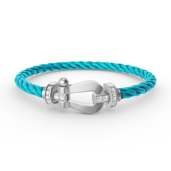 ¡®Twinkle jewelry¡¯FORCE LARGE HORSESHOE HALF DIAMOND BRACELET SILVER