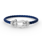 ¡®Twinkle jewelry¡¯FORCE LARGE HORSESHOE FULL DIAMOND BRACELET SILVER