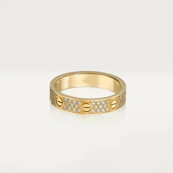 ¡®Twinkle jewelry¡¯LOVE RING 3.6MM DIAMOND PAVED