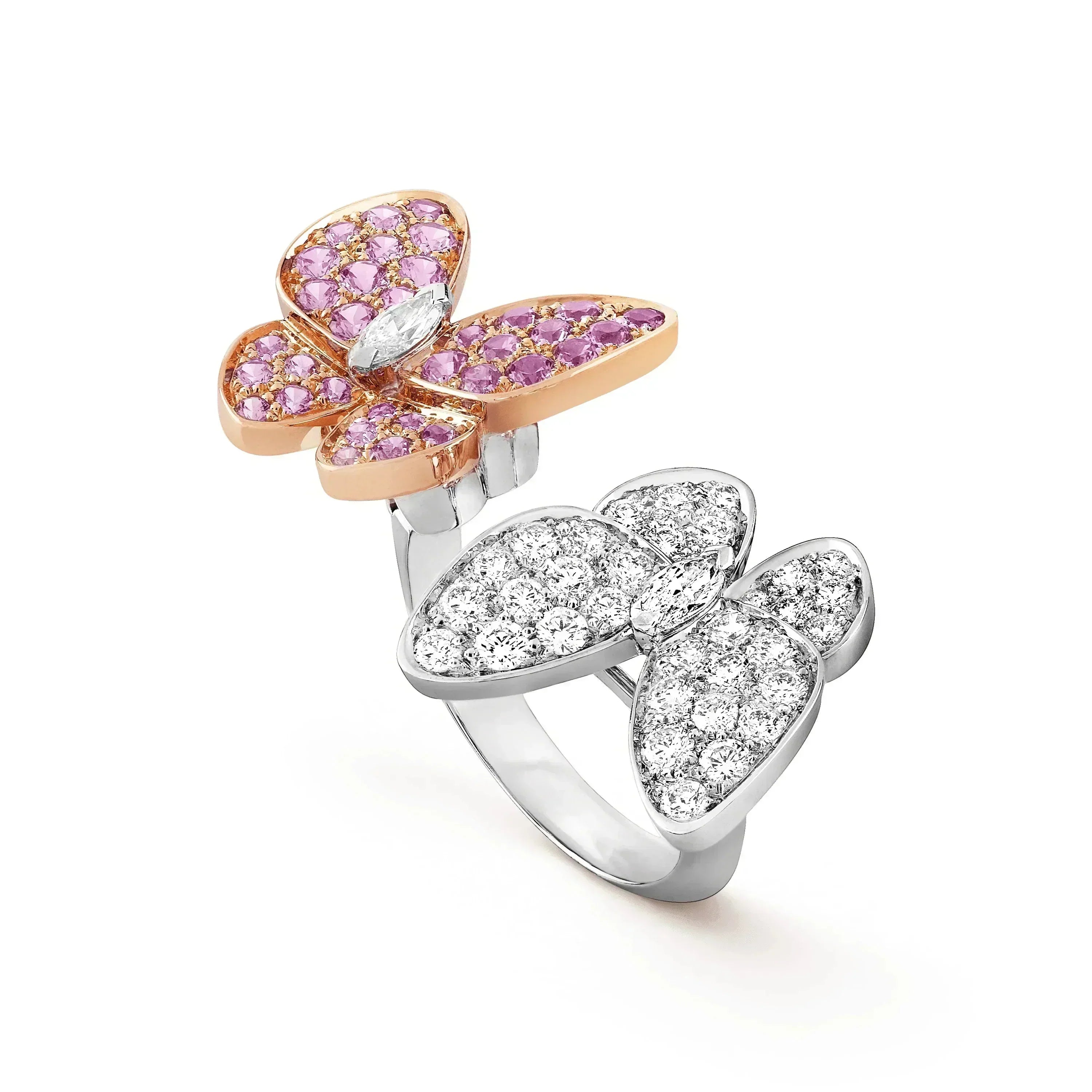 ¡®Twinkle jewelry¡¯TWIN BUTTERFLY DIAMOND RING
