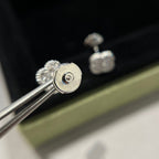 ¡®Twinkle jewelry¡¯CLOVER MINI DIAMOND STUD EARRINGS