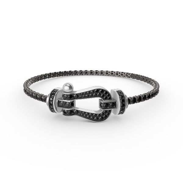 ¡®Twinkle jewelry¡¯FORCE  LARGE HORSESHOE FULL DIAMOND TENNIS BRACELET